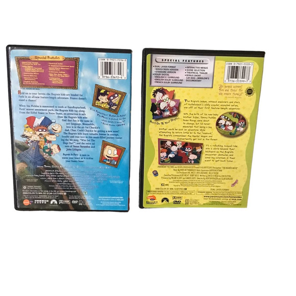 Nickleodeon Rugrats Set of 2 Full Length Movie DVDs - Picture 3 of 3
